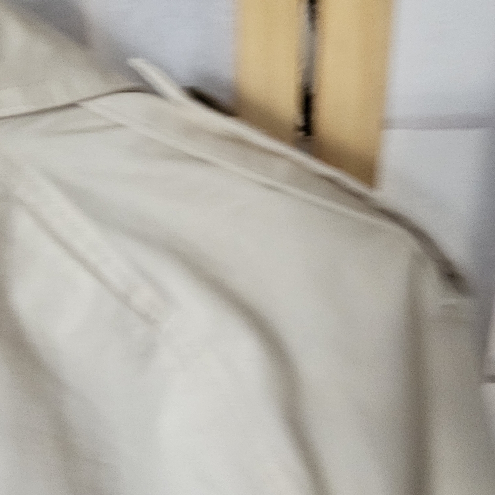 Calvin Klein Short Cotton Trench Coat - Picture 12 of 14